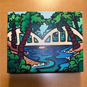 Iconic Haleiwa Rainbow Bridge Canvas Art